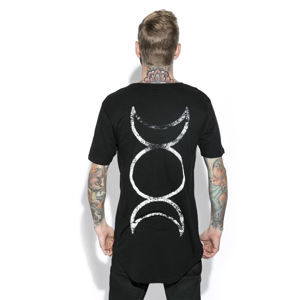 tričko BLACK CRAFT Triple Moon černá XXL